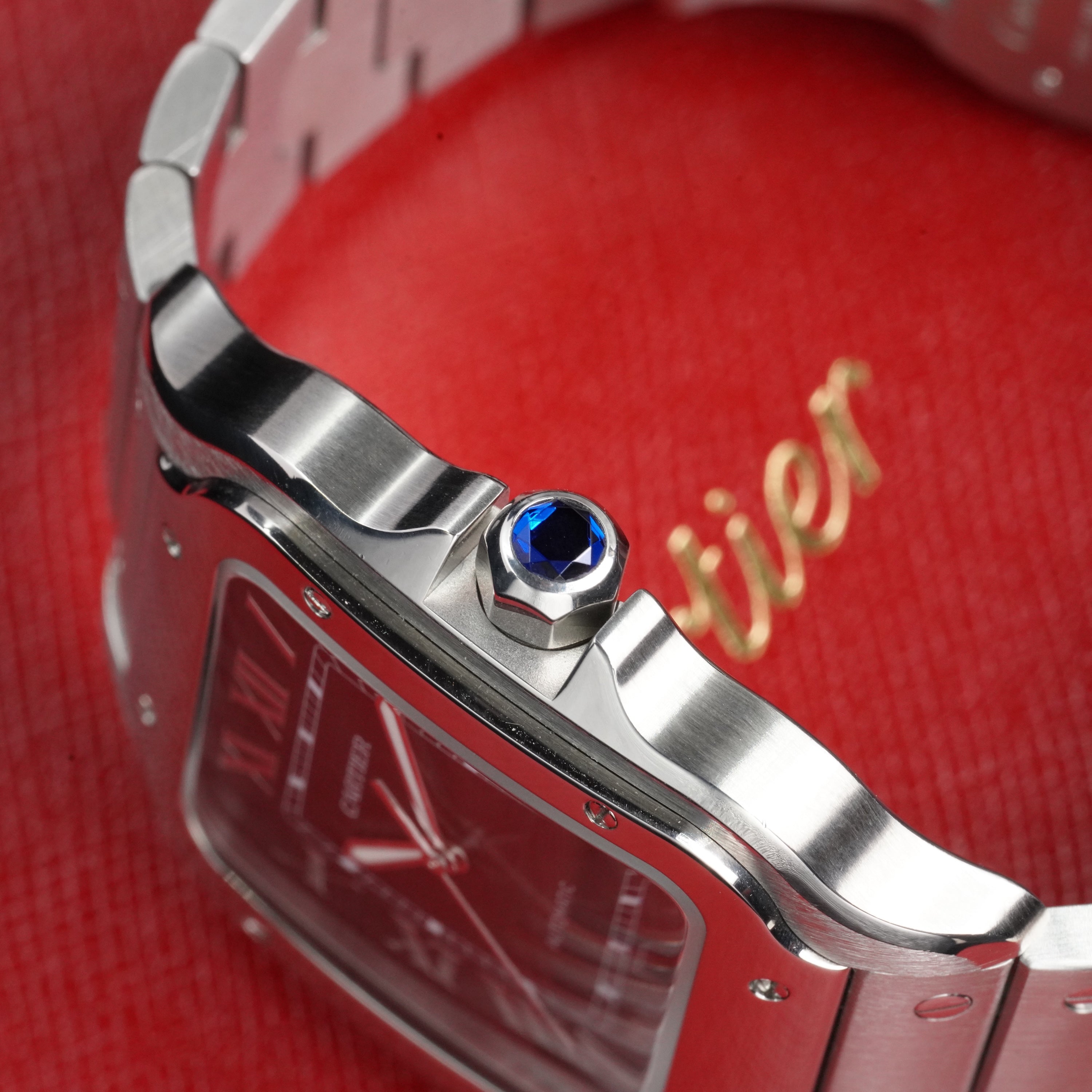 Cartier Santos Large Green Dial – Ref. WSSA0062