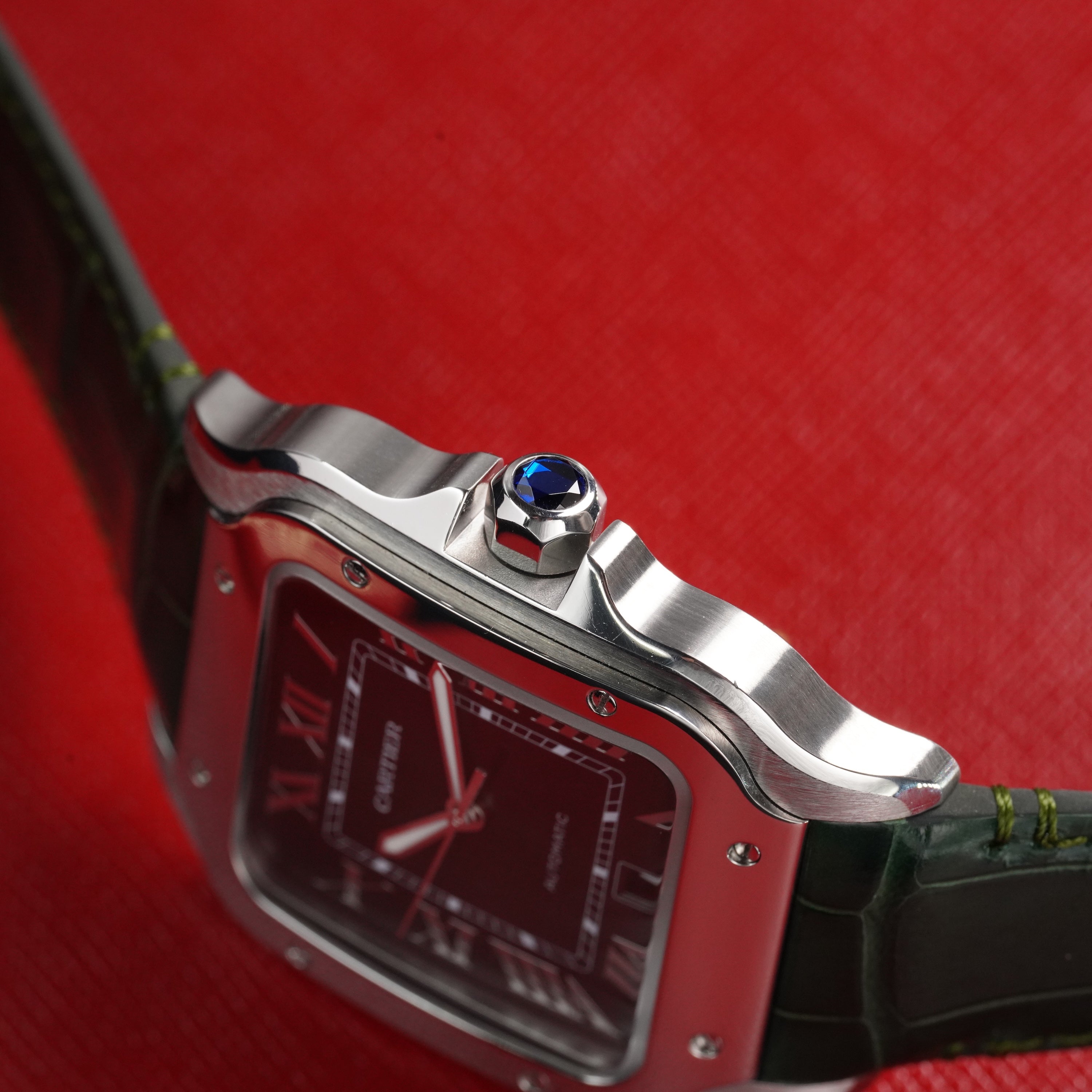 Cartier Santos Large Green Dial – Ref. WSSA0062