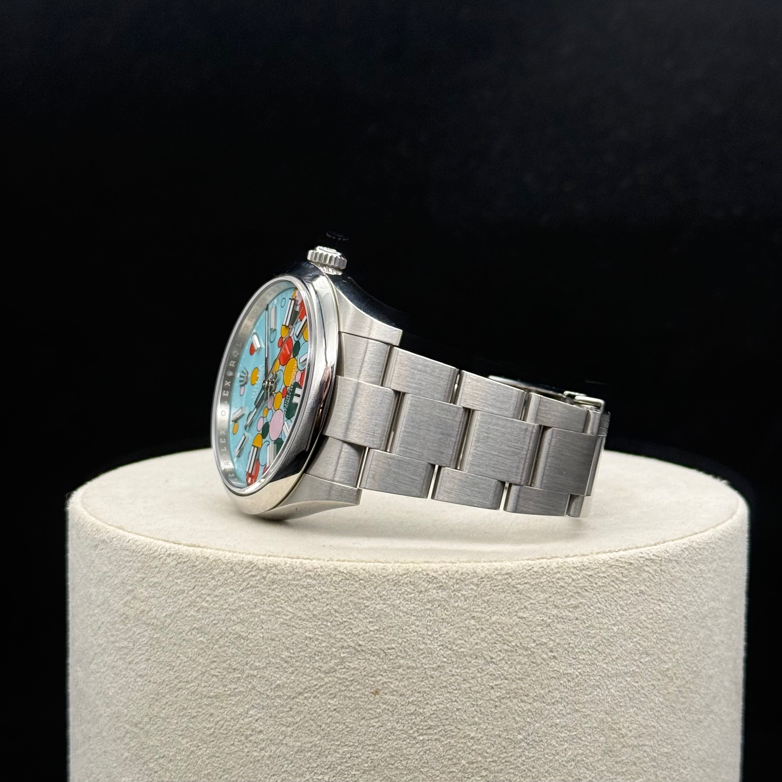 The Rolex Oyster Perpetual 41 "Celebration Dial"  - 124300