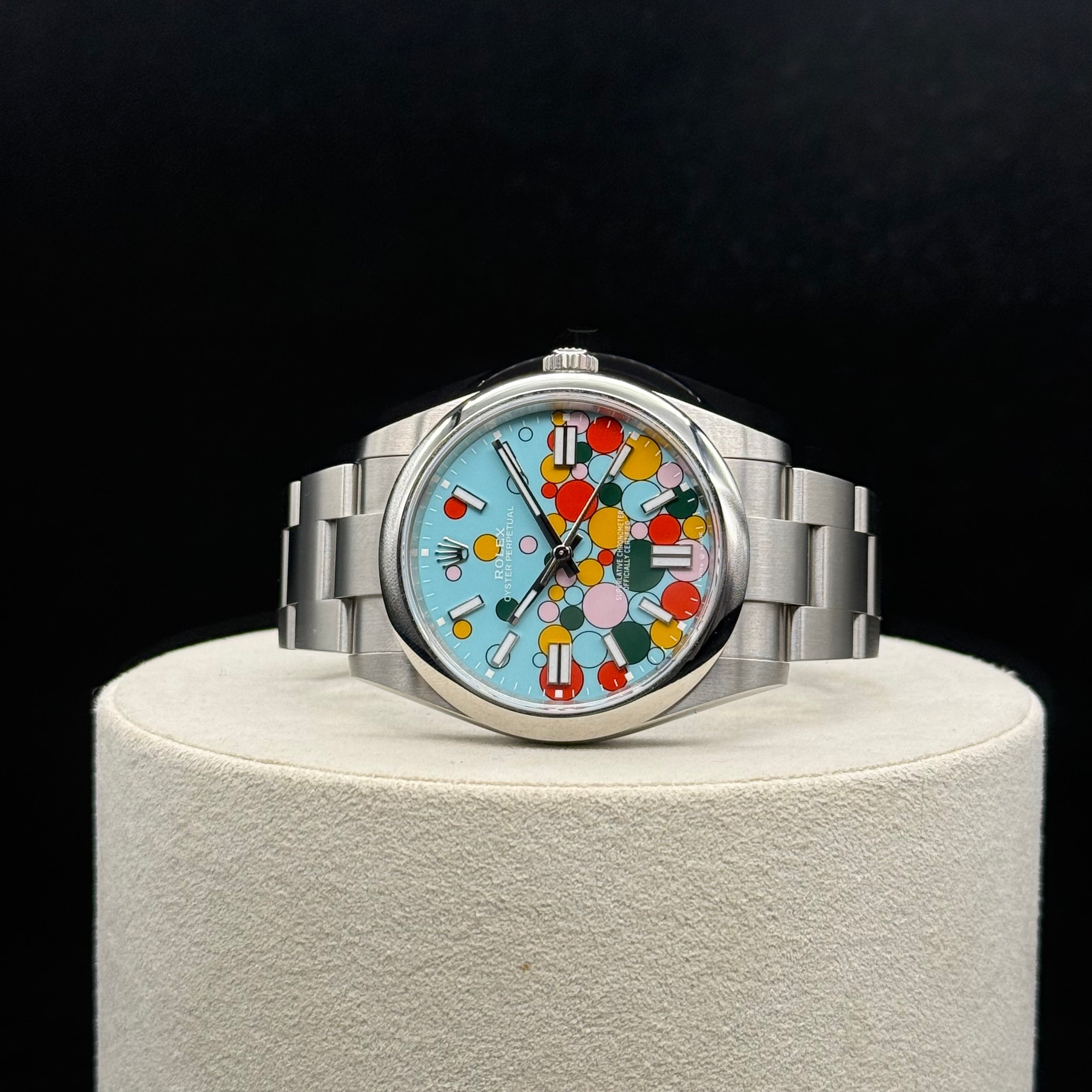 The Rolex Oyster Perpetual 41 "Celebration Dial"  - 124300