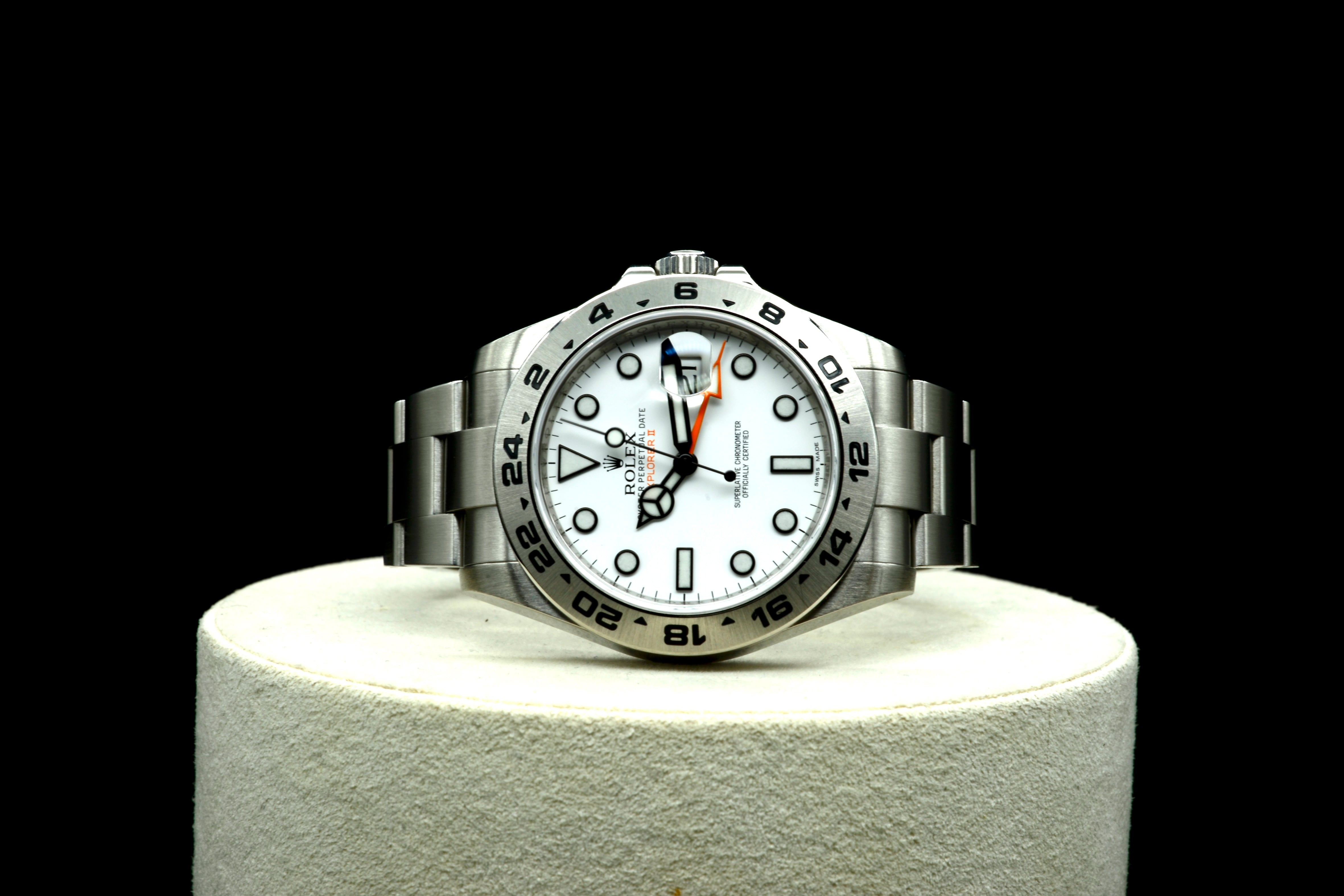 Rolex Explorer II – Reference 216570 White Dial (2011)