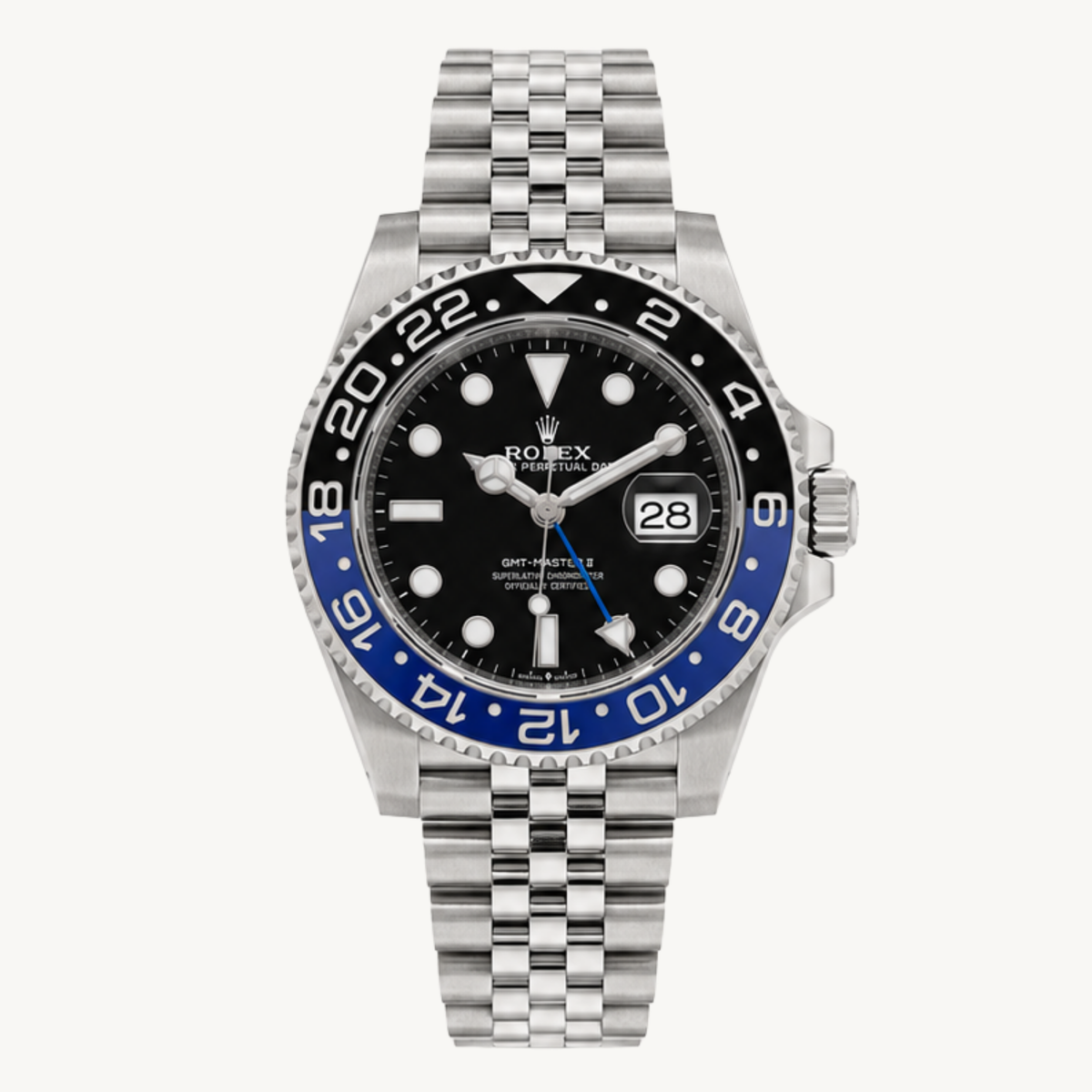 Rolex GMT-Master II 126710BLNR Batman Jubilee – 2019 Full Set — 1