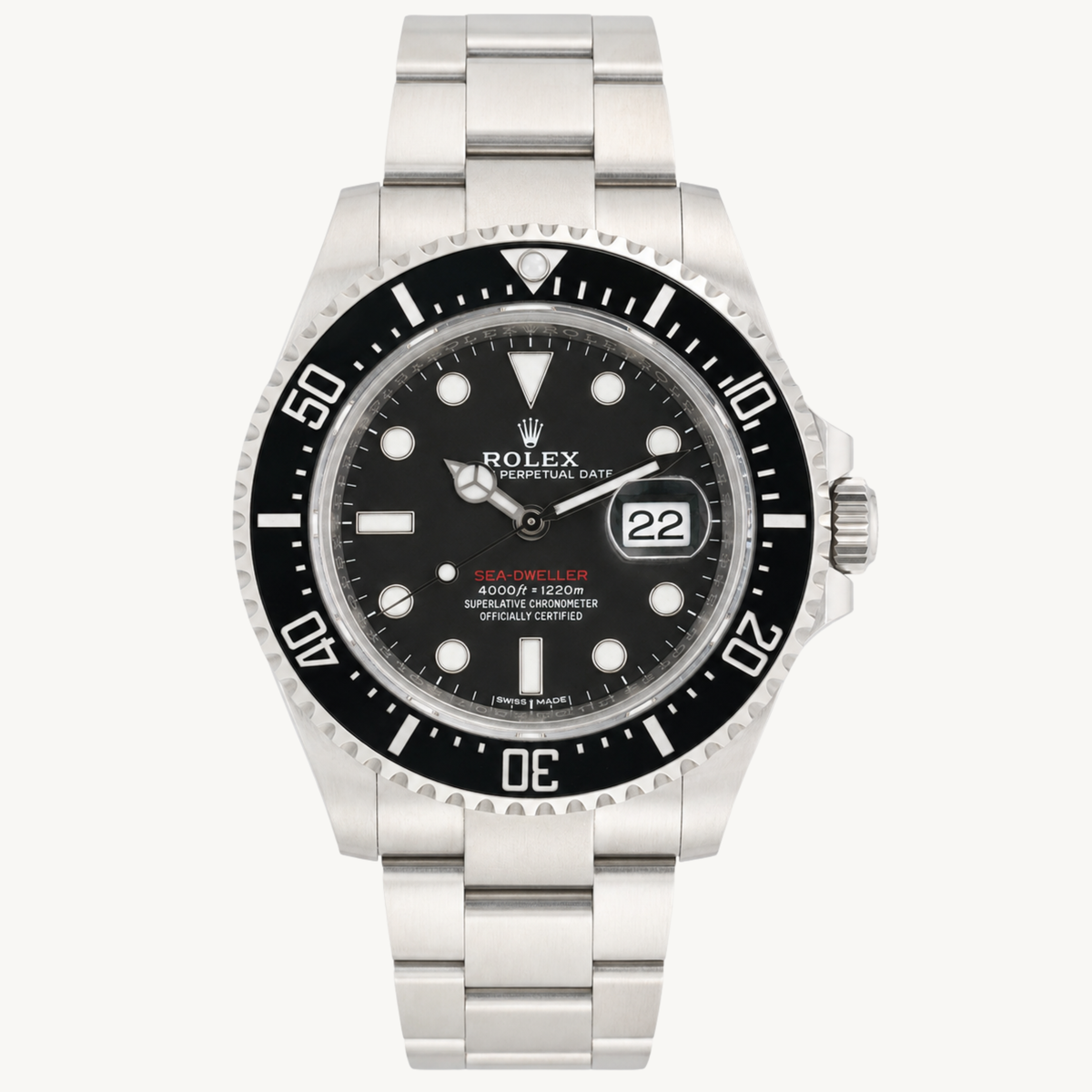 Rolex Sea-Dweller “Single Red” – Ref. 126600 (2017) — 1