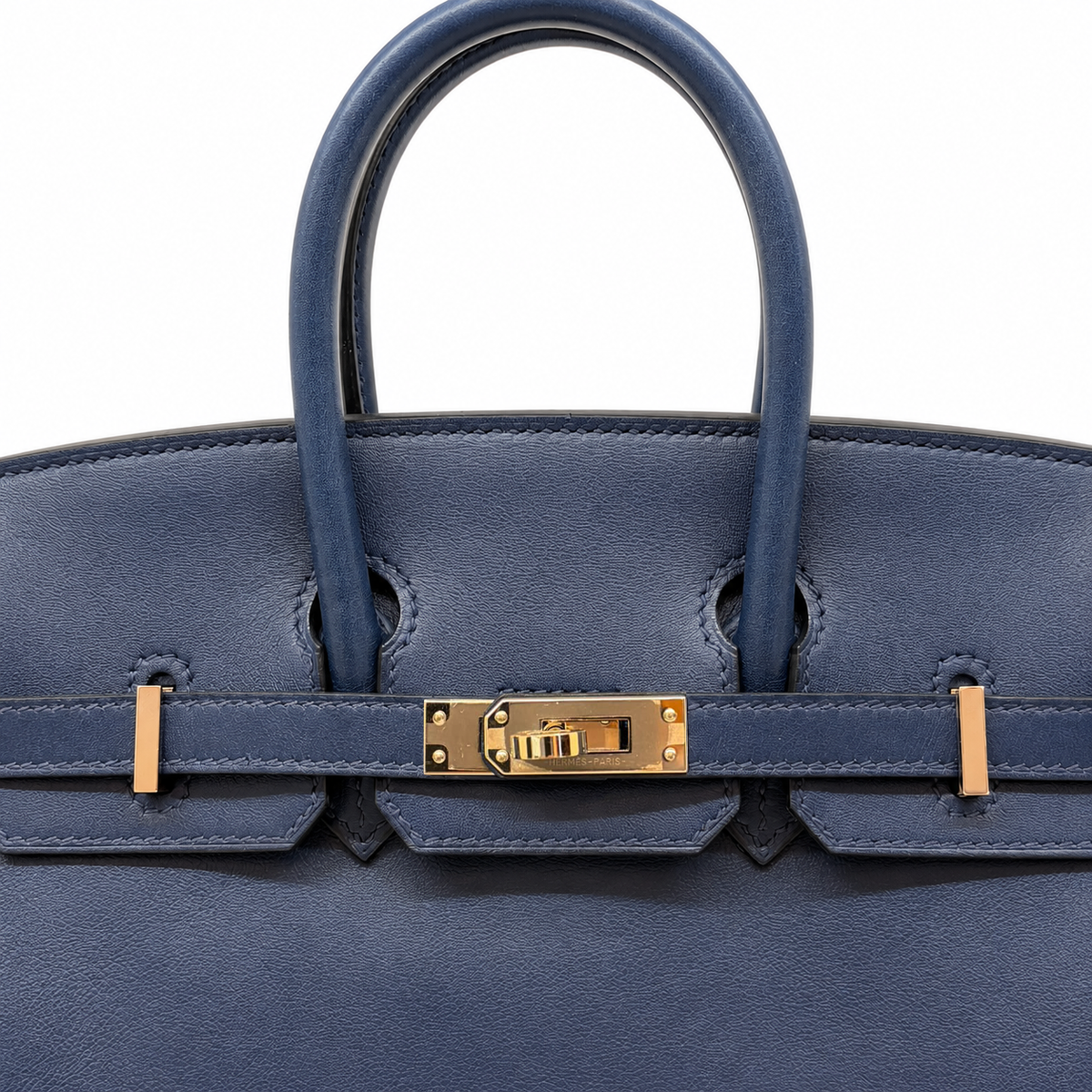 Hermès Birkin 25 Swift Bleu Saphir — Hardware Palladio — 5