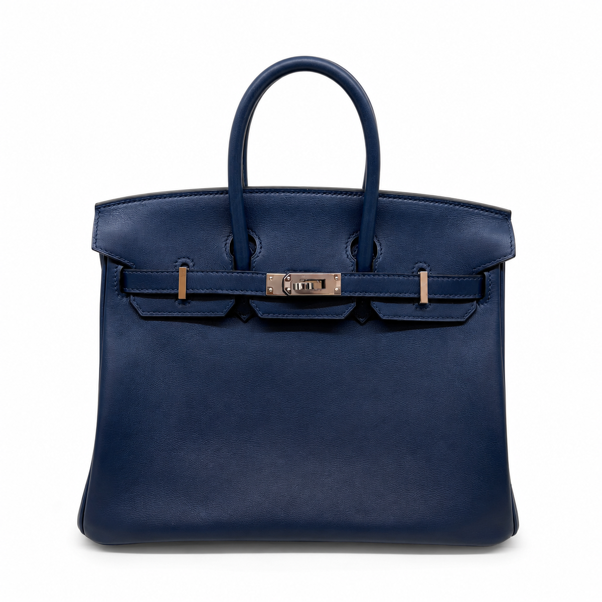 Hermès Birkin 25 Swift Bleu Saphir — Hardware Palladio — 1