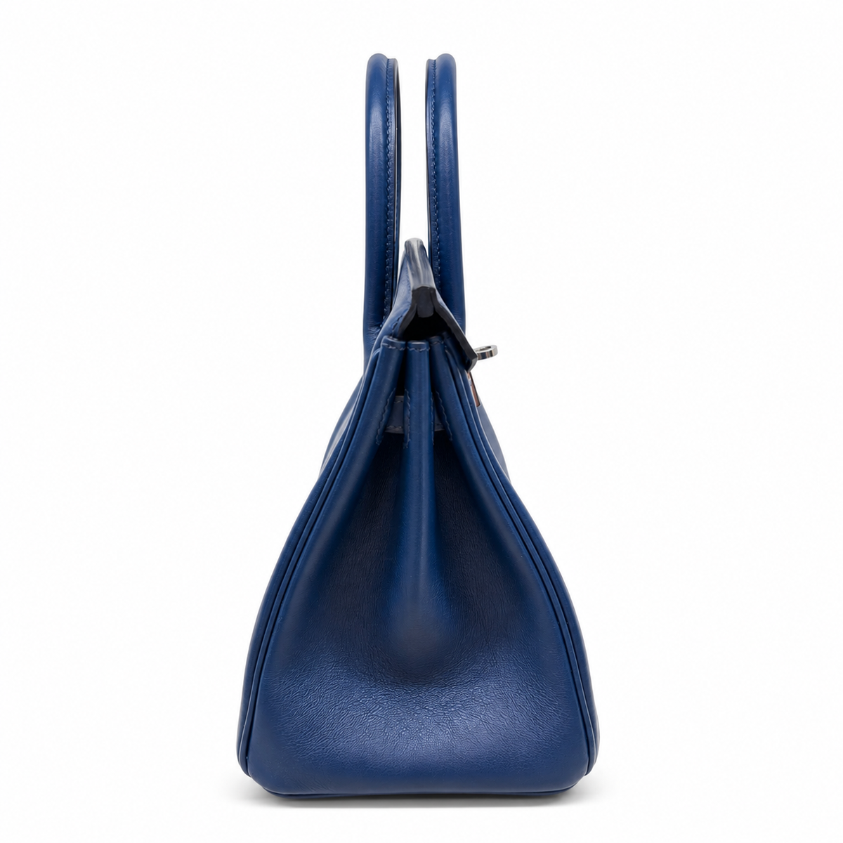 Hermès Birkin 25 Swift Bleu Saphir — Hardware Palladio — 3