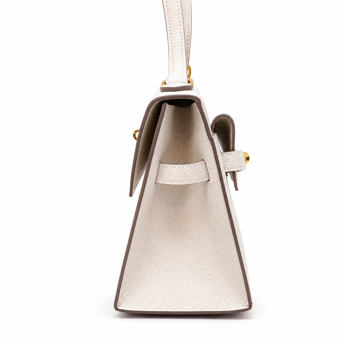 Hermès Kelly 20 Desordre Sellier Craie — Epsom, Oro, 2023 — 2