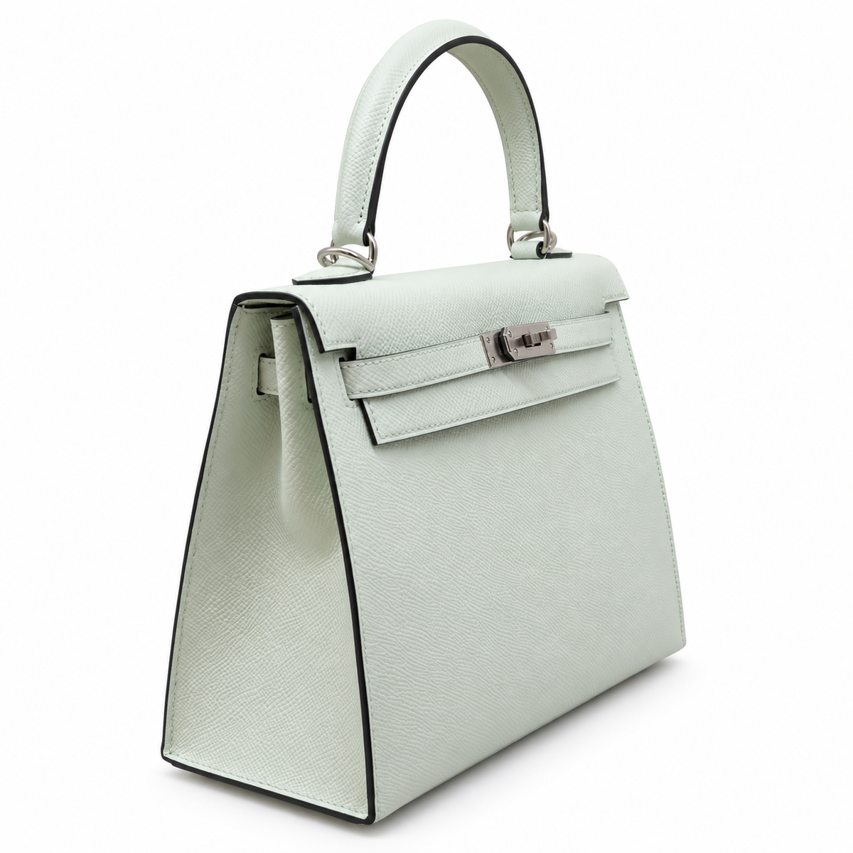 Hermès Kelly 20 Desordre Sellier Craie — Epsom, Gold, 2023 — 4