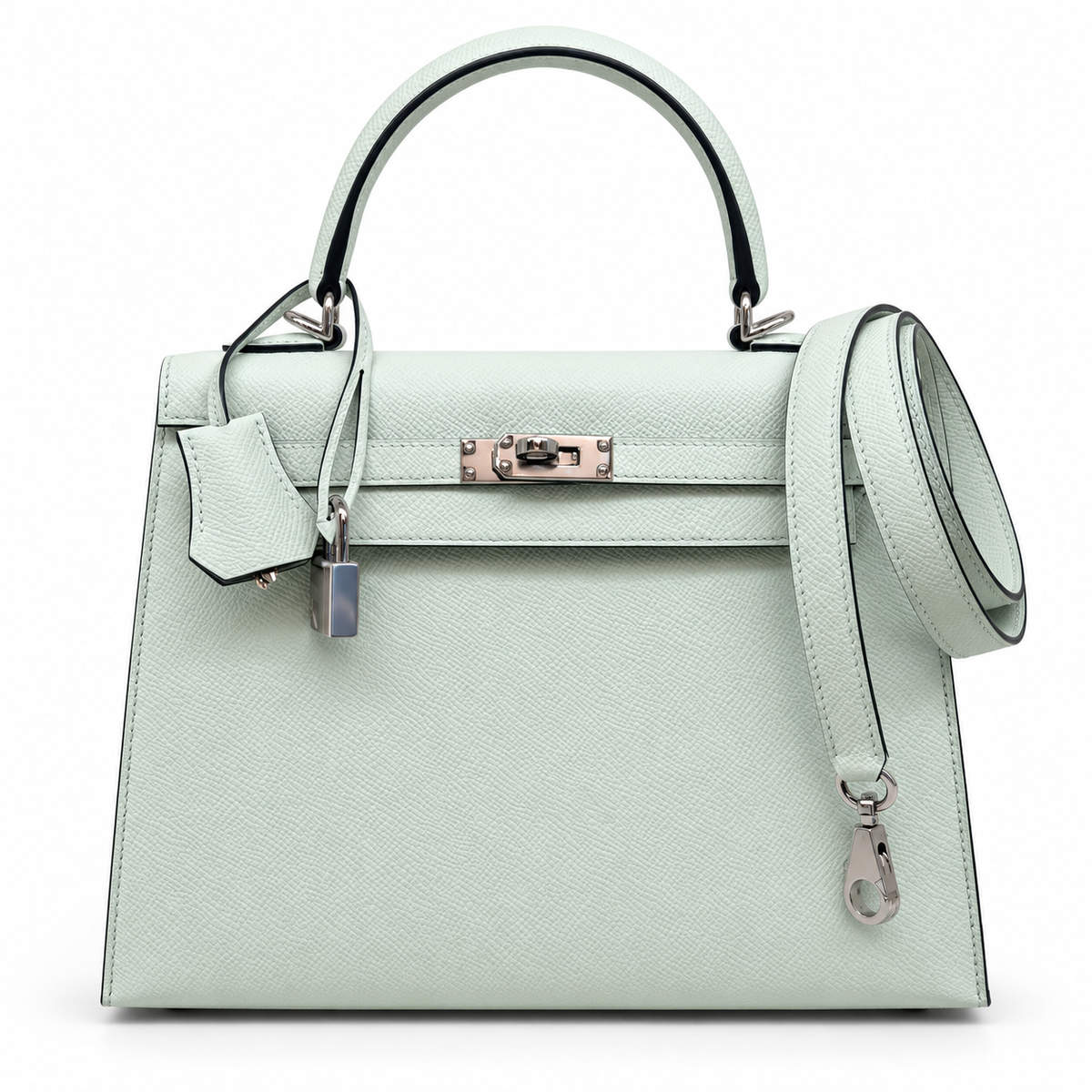 Hermès Kelly 20 Desordre Sellier Craie — Epsom, Gold, 2023 — 3